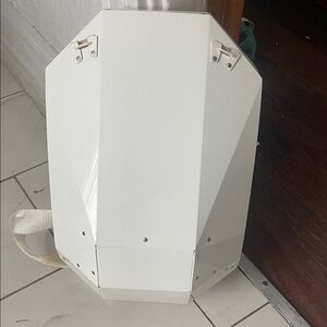 White “Solid Gray “ Brand furtistic 3d backpack